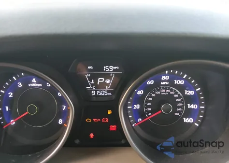 2016 Hyundai Elantra Se z USA, uszkodzony, nr VIN 5NPDH4AE8GH782010